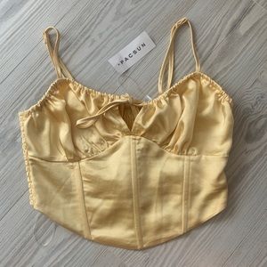 Pacsun Women’s Gold Top Size XS